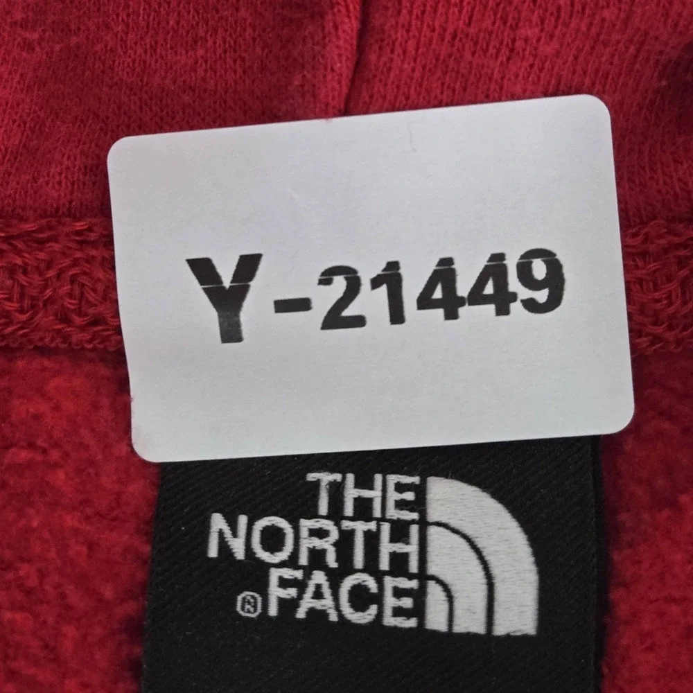 The‎ North Face Men Hoodie M Red Logo Embroidery Never Stop Exploring